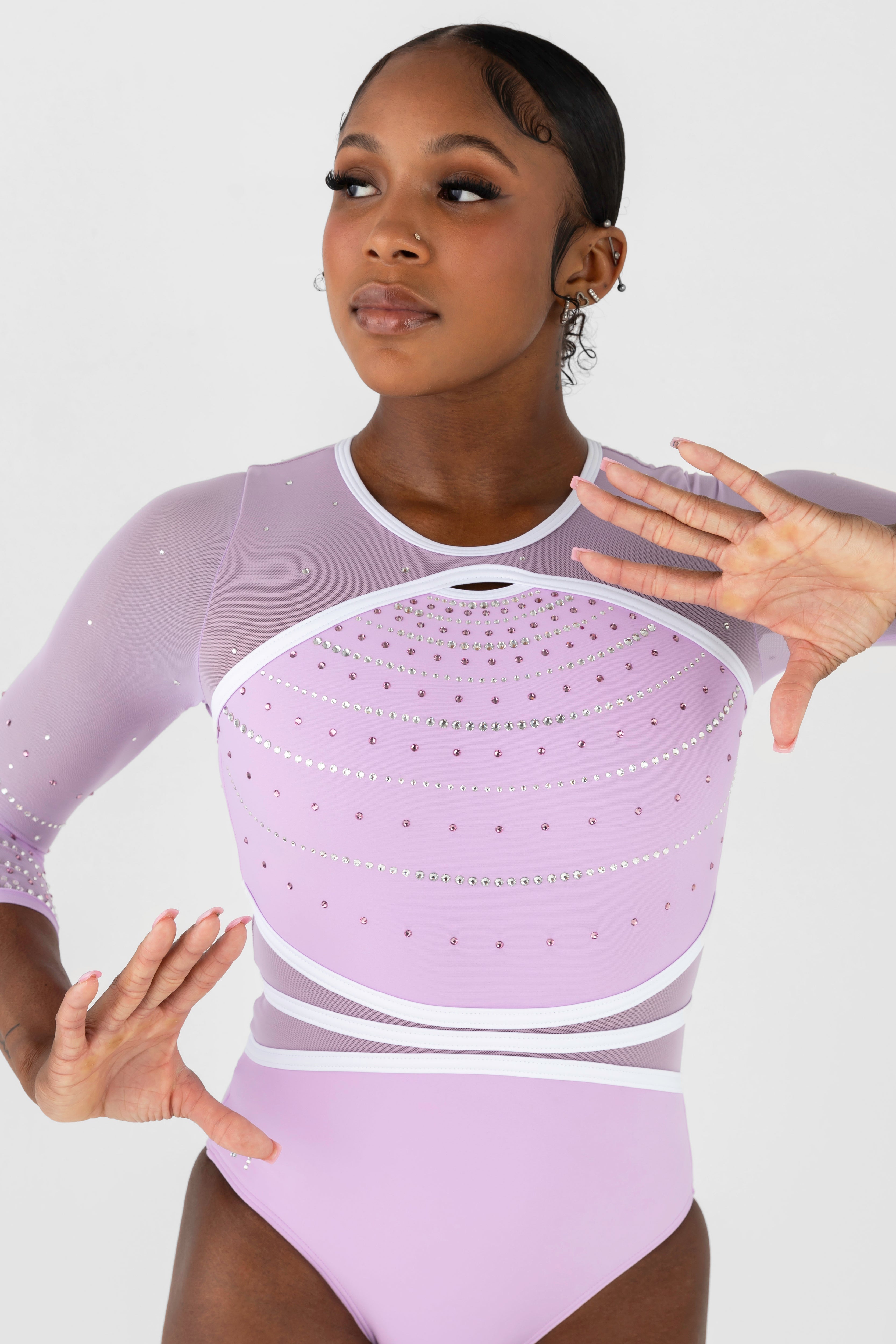 Baylee Leotard - 3Q Sleeve