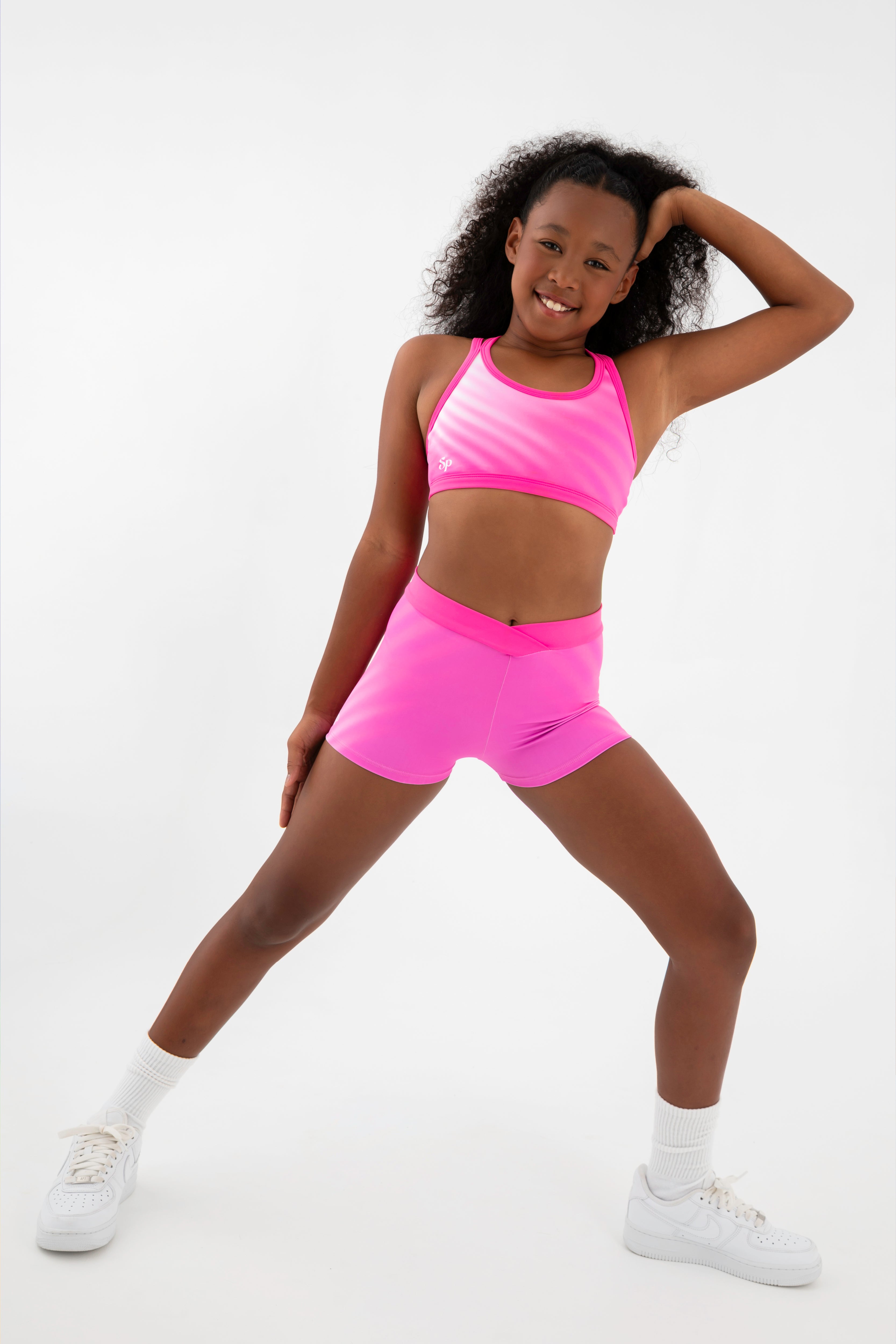 Pink Sprite Crop Top