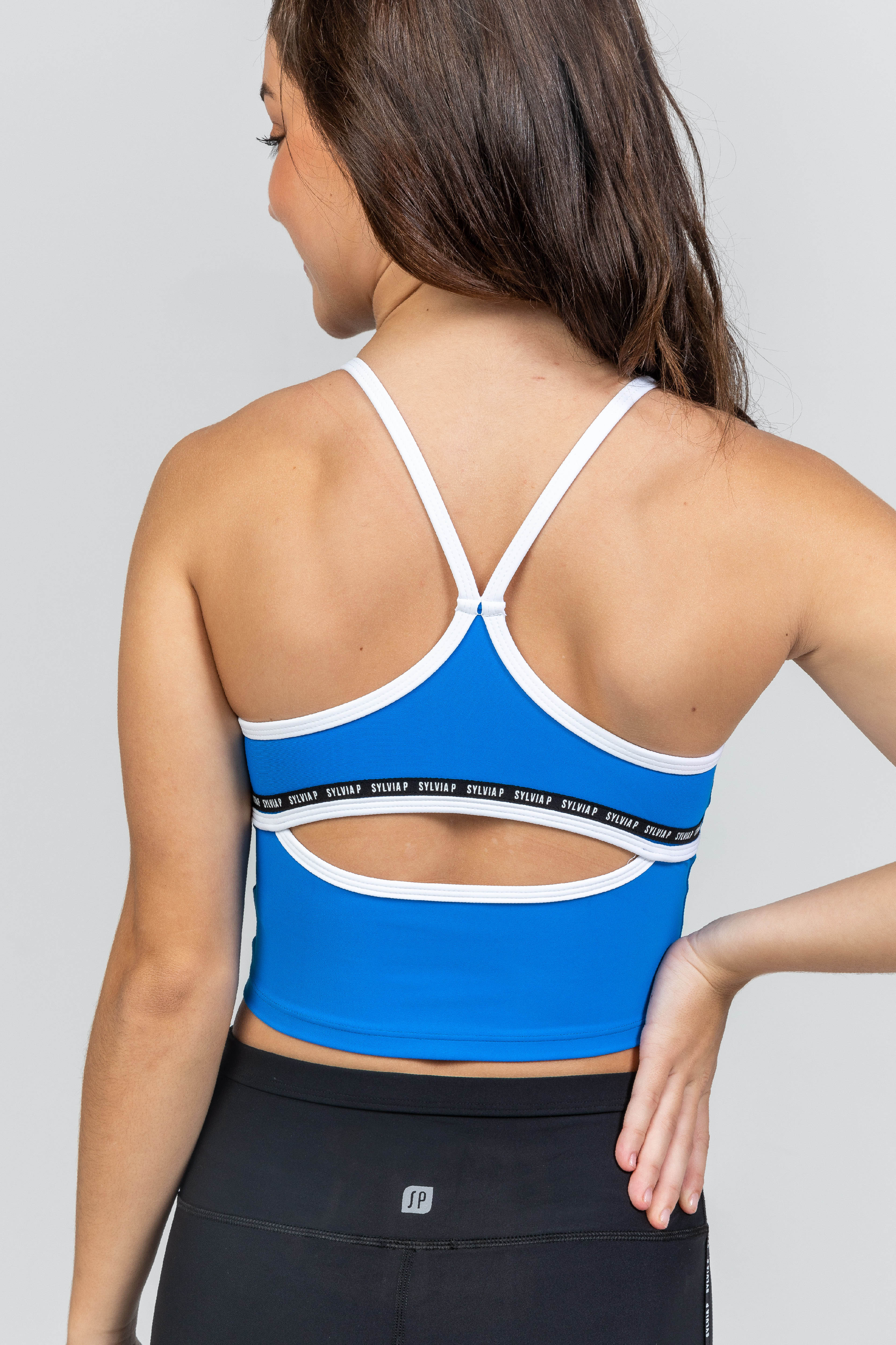 The Original Cropped Singlet - Atlantic Blue