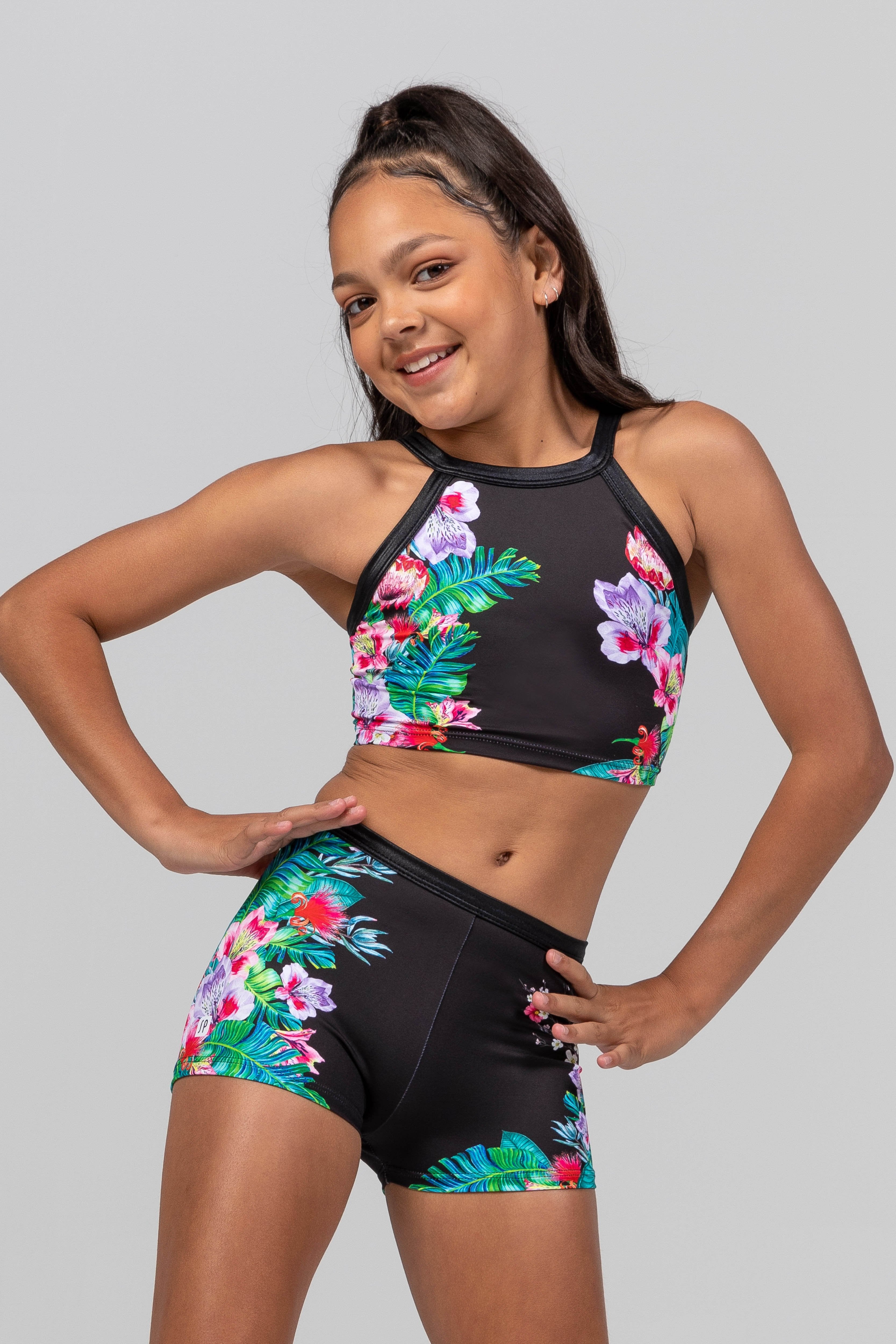 Tropi-cool Cropped Singlet