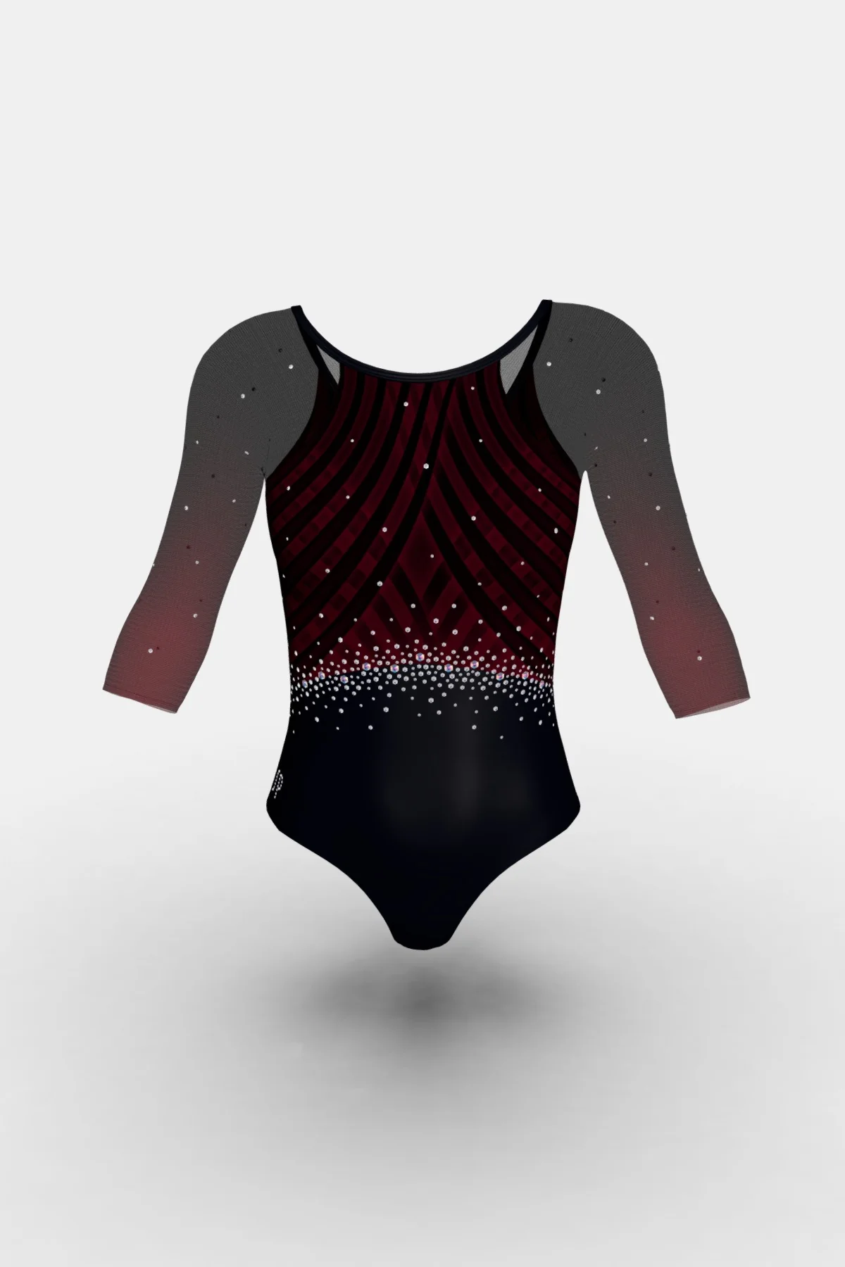 Bi-Co Club Gymnastics 3/4 Slv Leotard 2