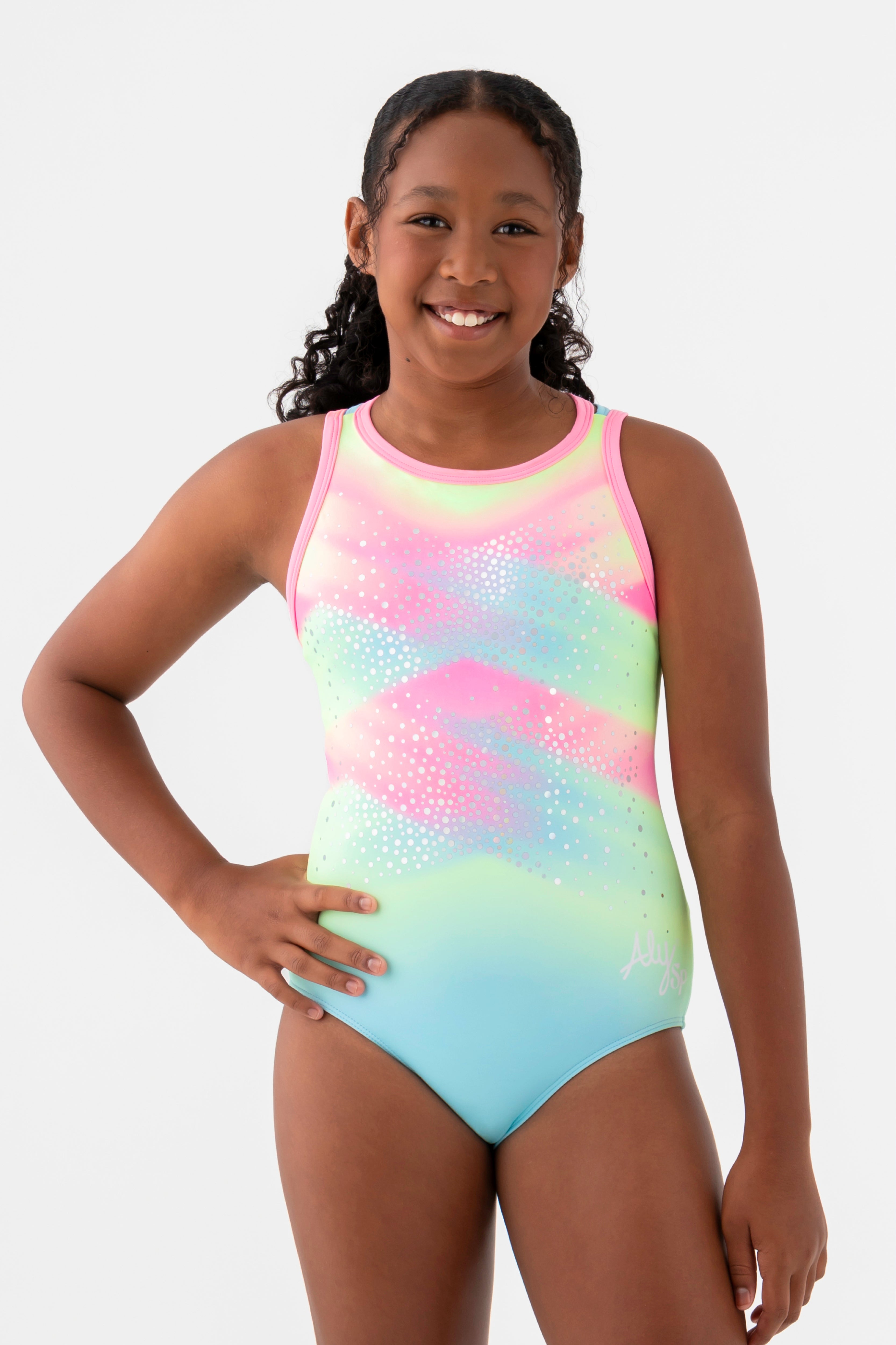 ESSBYエスバイ　Gathered X skin Leotard Empress Energy Leotard by Sylvia P Gymnastics