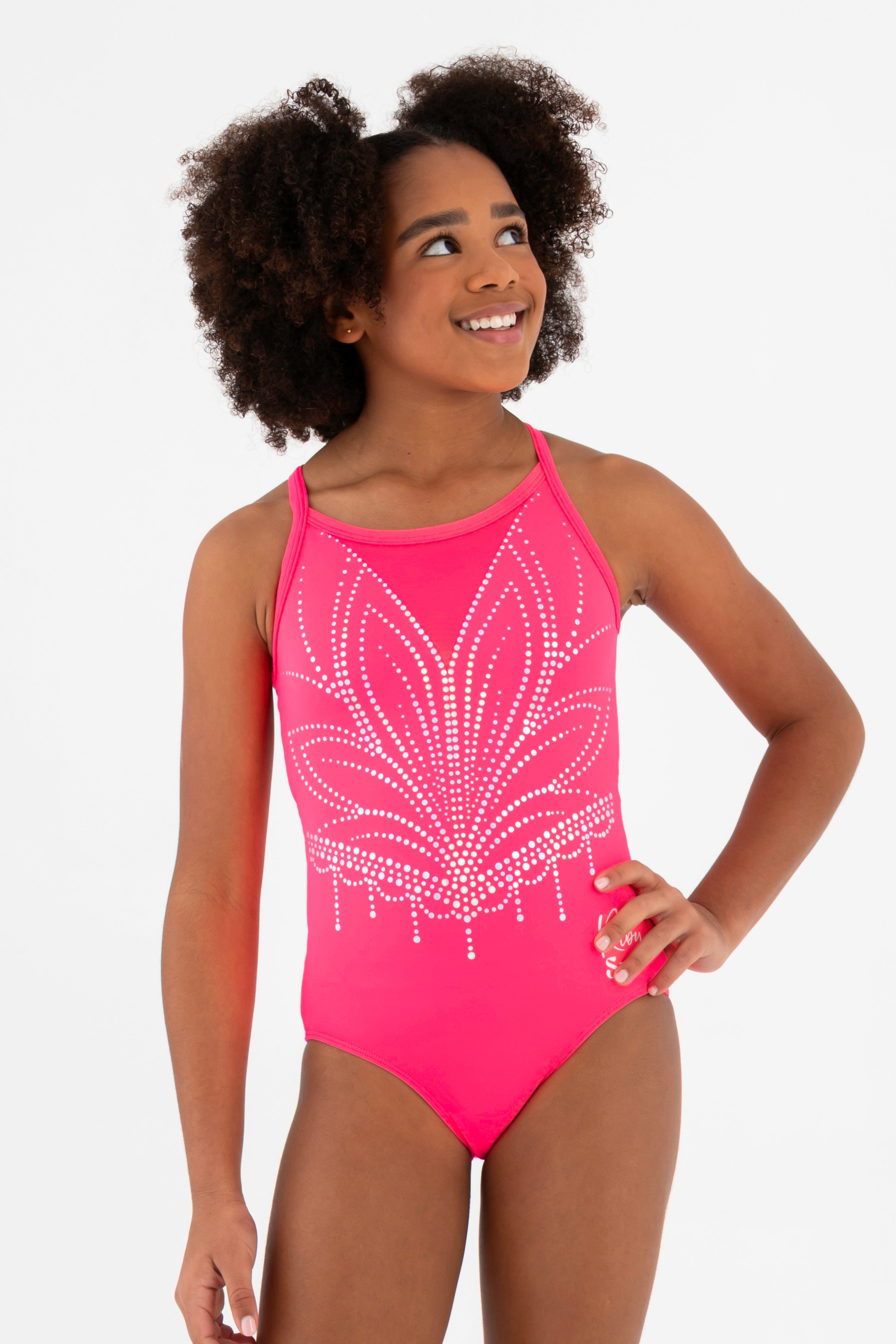 Guava Leotard by Ruby × Sylvia P - Front View