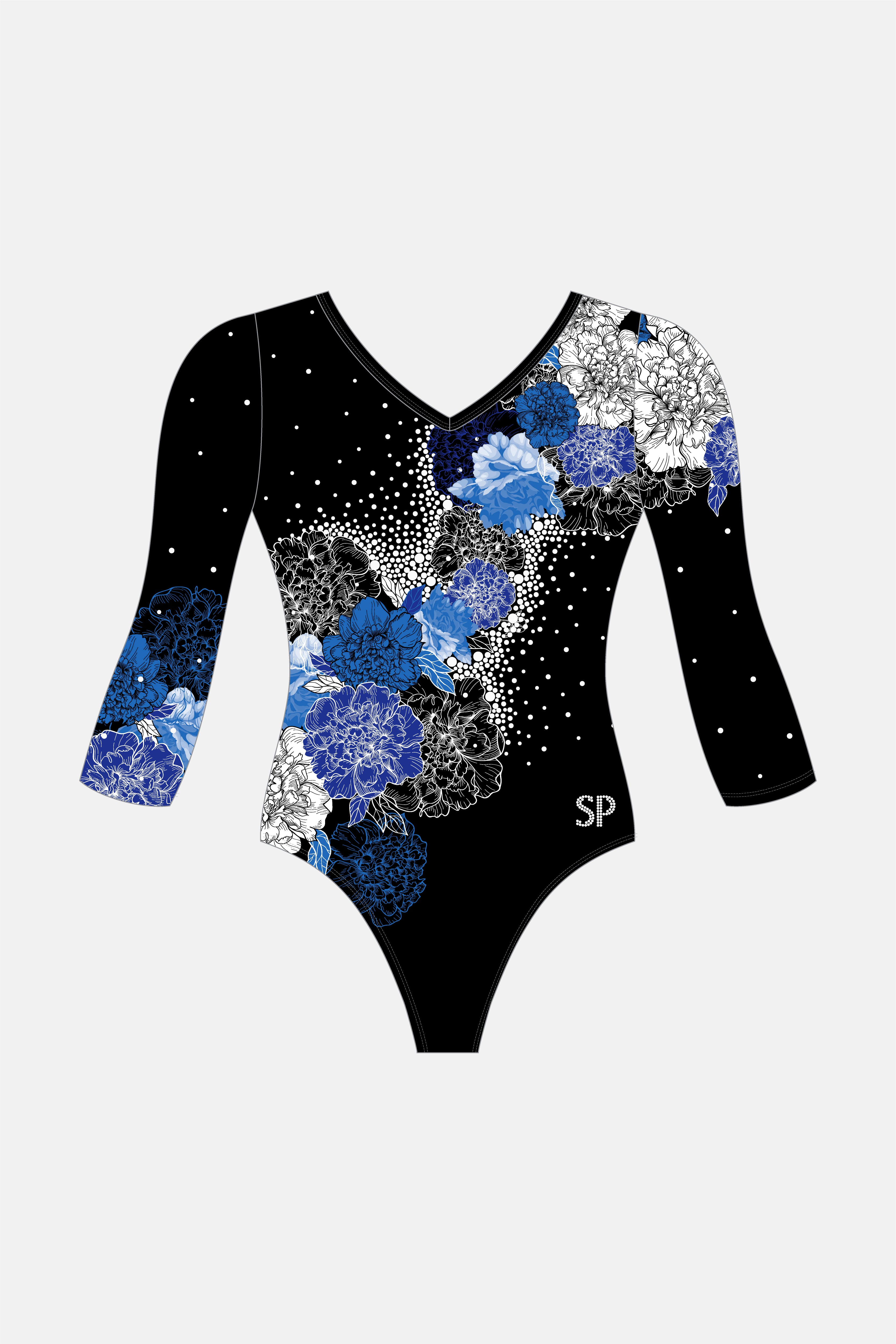Annalyse 3/4 Sleeve Leotard