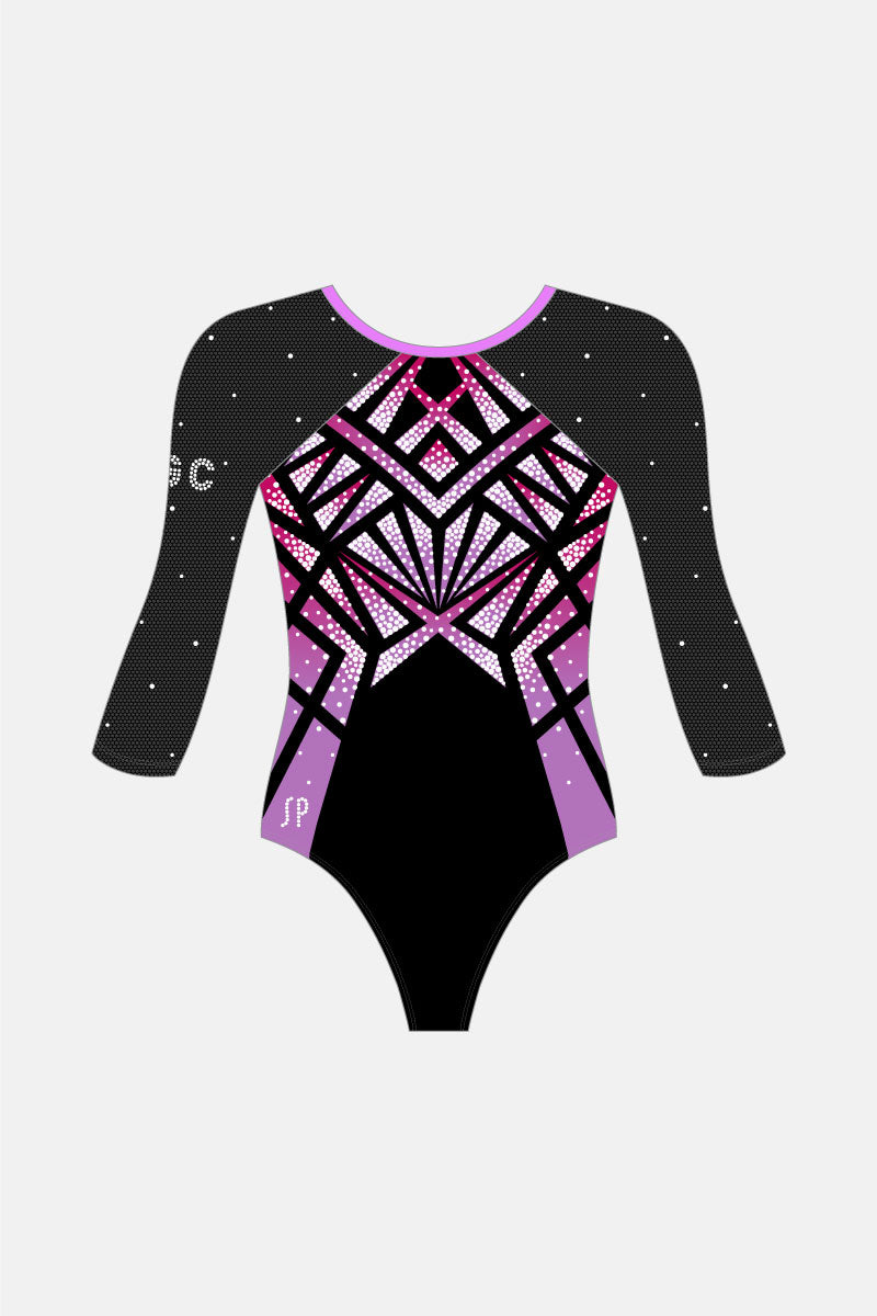 Nylah DP Optional 3/4 Slv Leotard