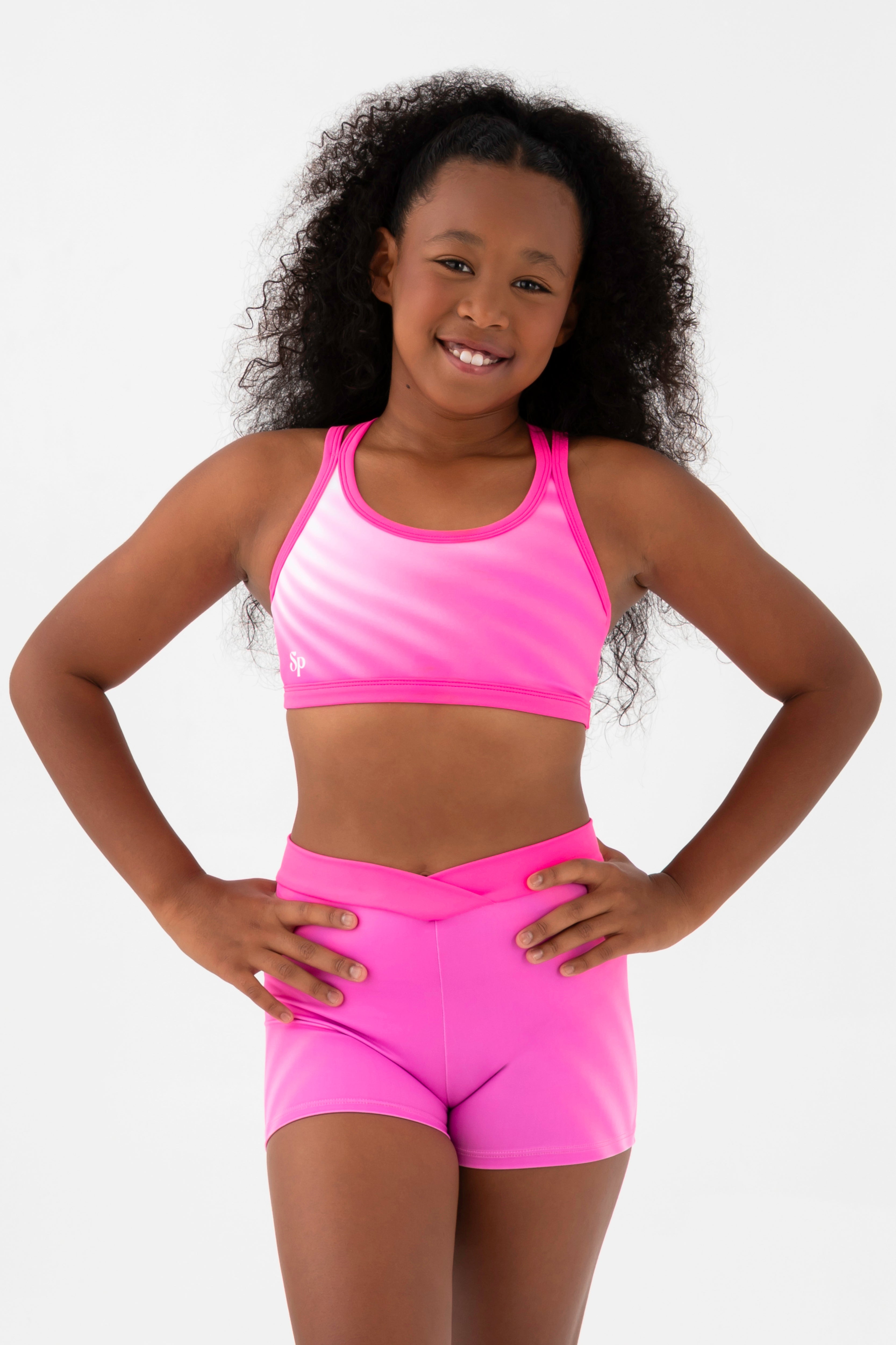 Pink Sprite Crop Top