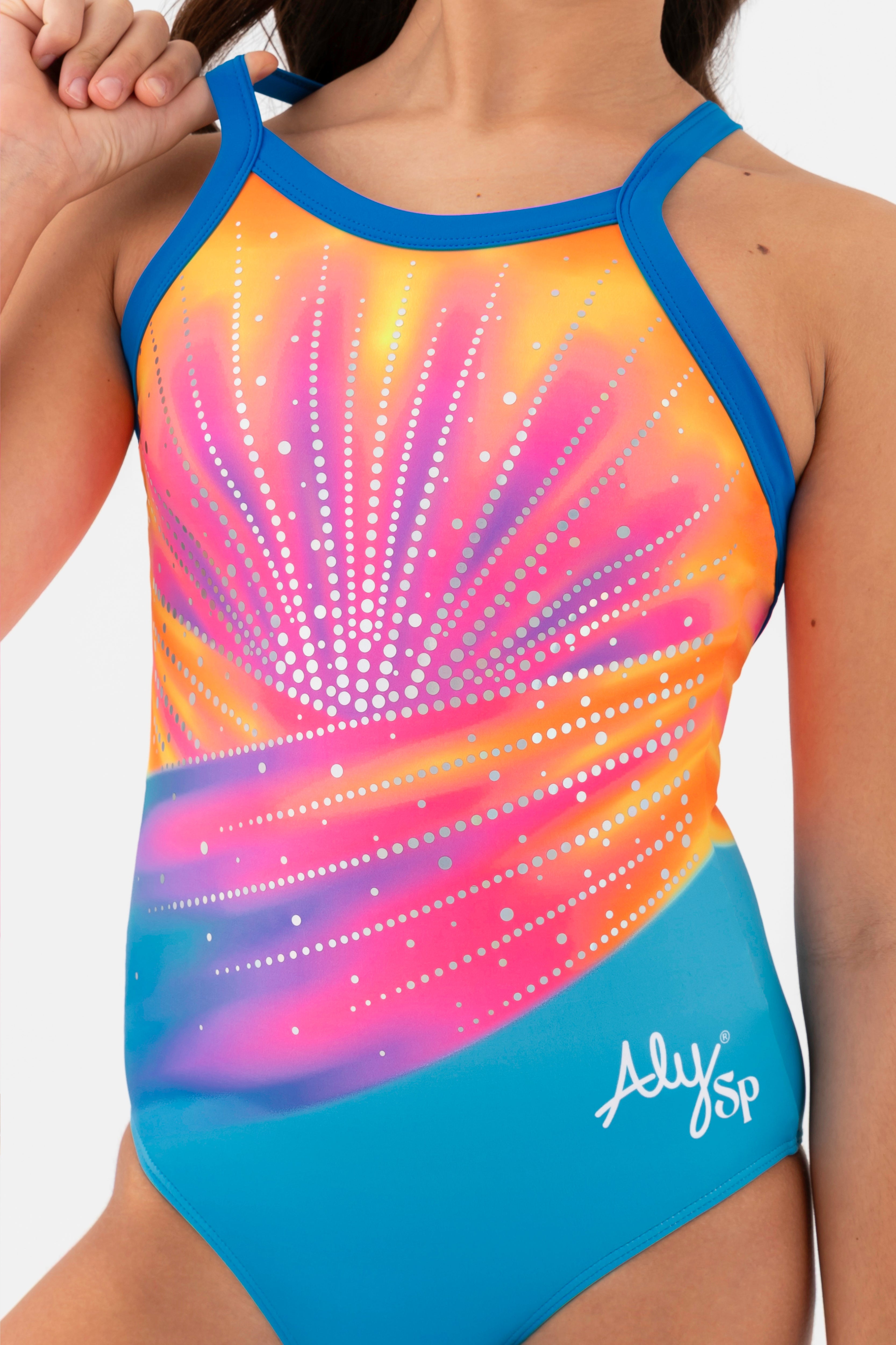 Solar Power Leotard by Sylvia P - Front Detail View