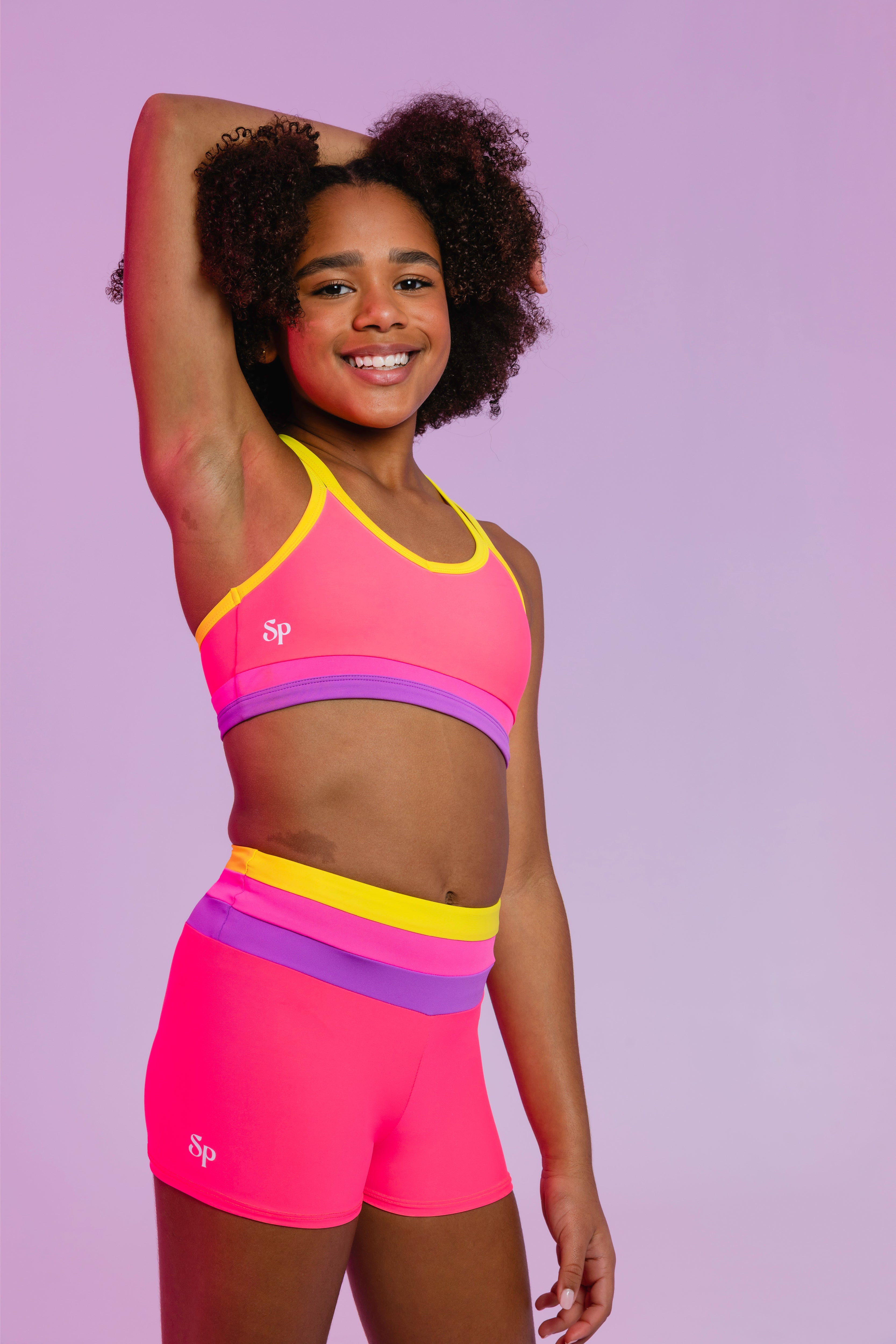 Sugar Crop Top by Sylvia P Gymnastics