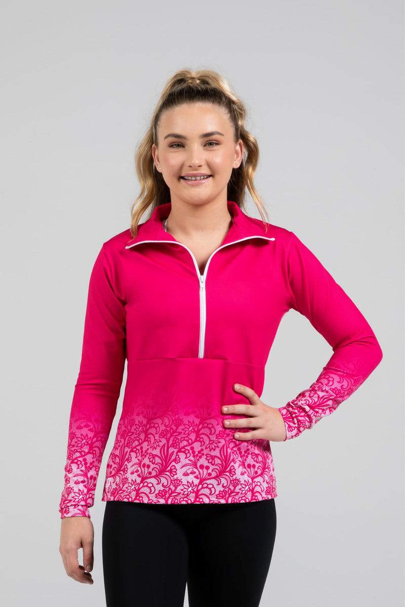 1/2 Zip Warm Up Jacket – SylviaP Sportswear LLC