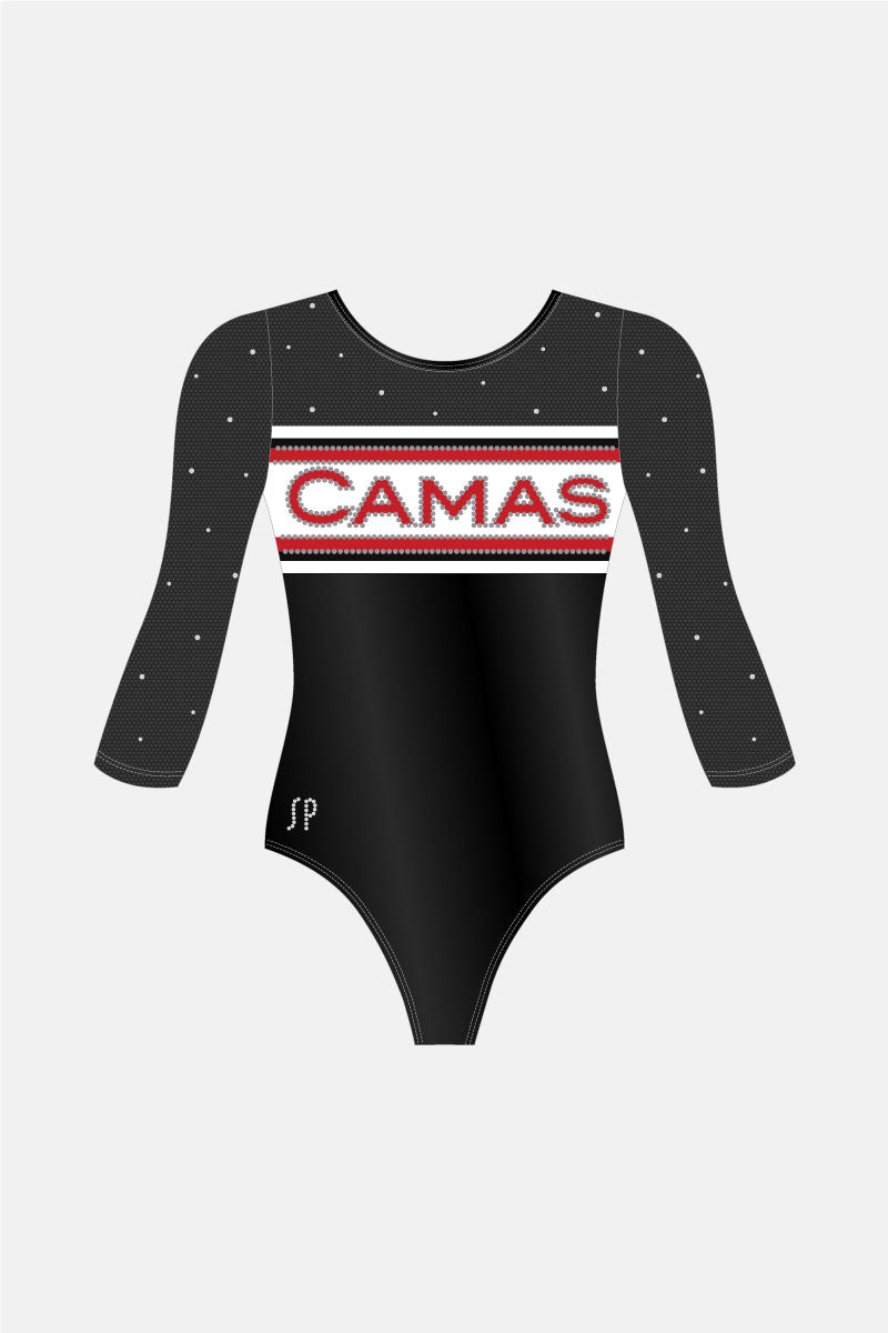 Camas Varsity 3/4 Sleeve Leotard