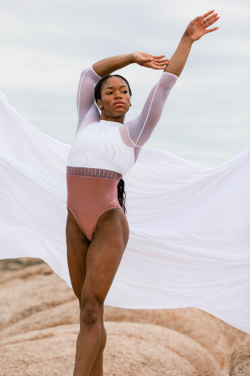 Saphira Leotard - 3Q Sleeve