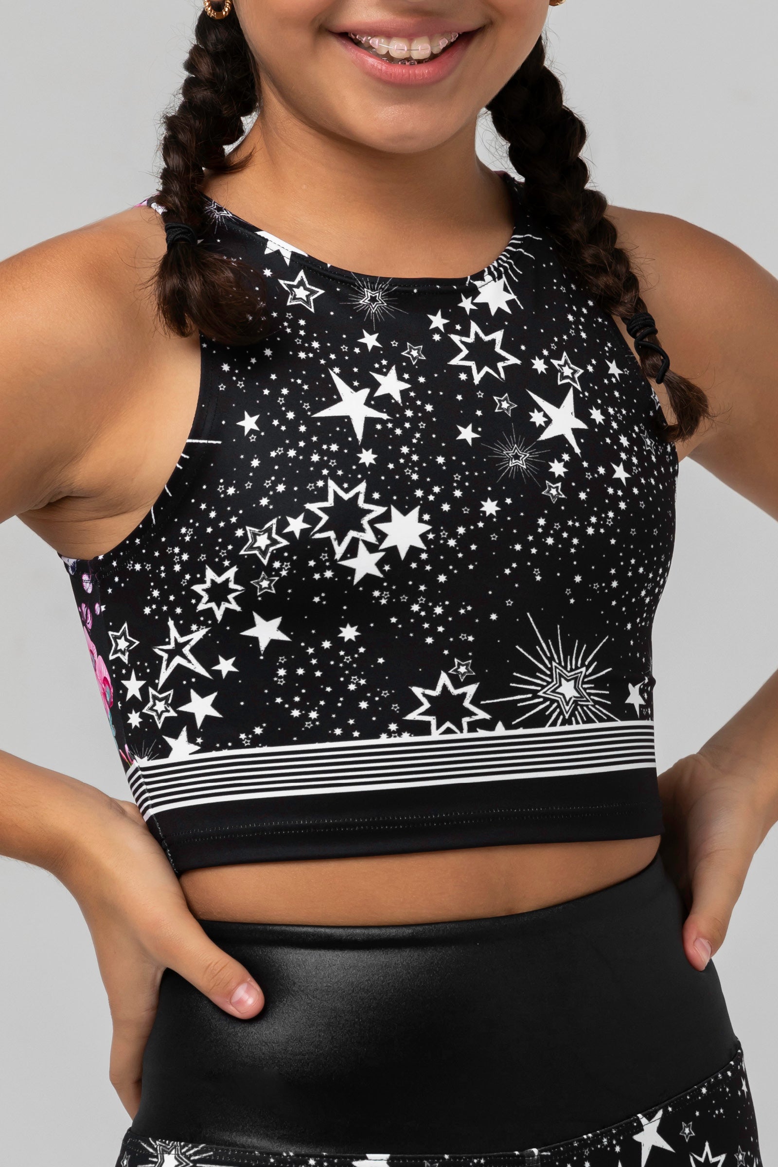 Fast Lane Cropped Singlet