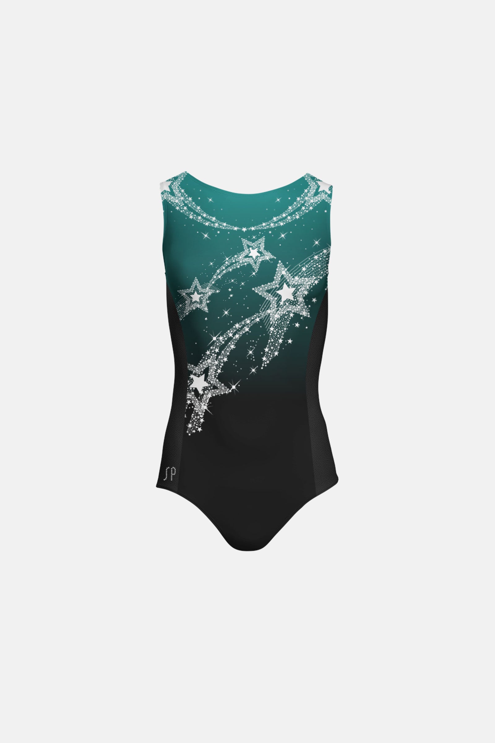 Girls Teal Sleeveless Leotard (Manchester)