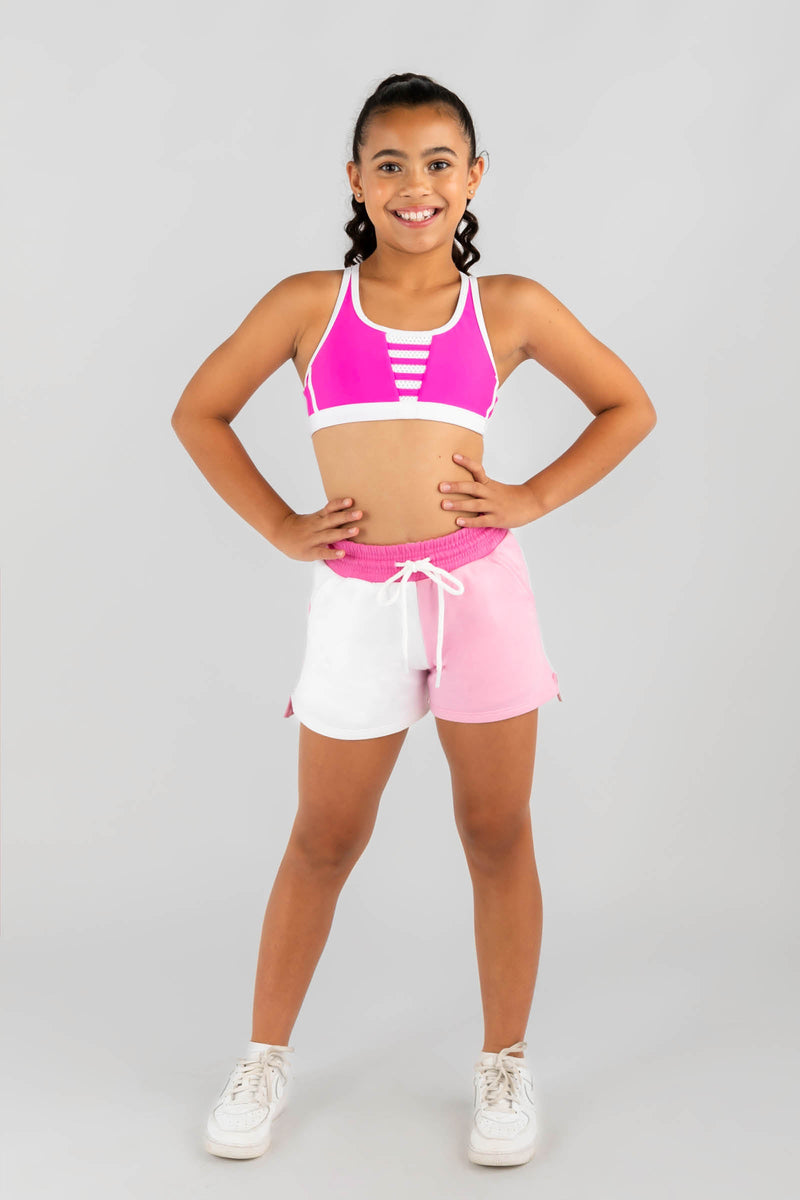 129 Sz L Girls Athletic Style Shorts – BeHappyBeFreeBeHippy
