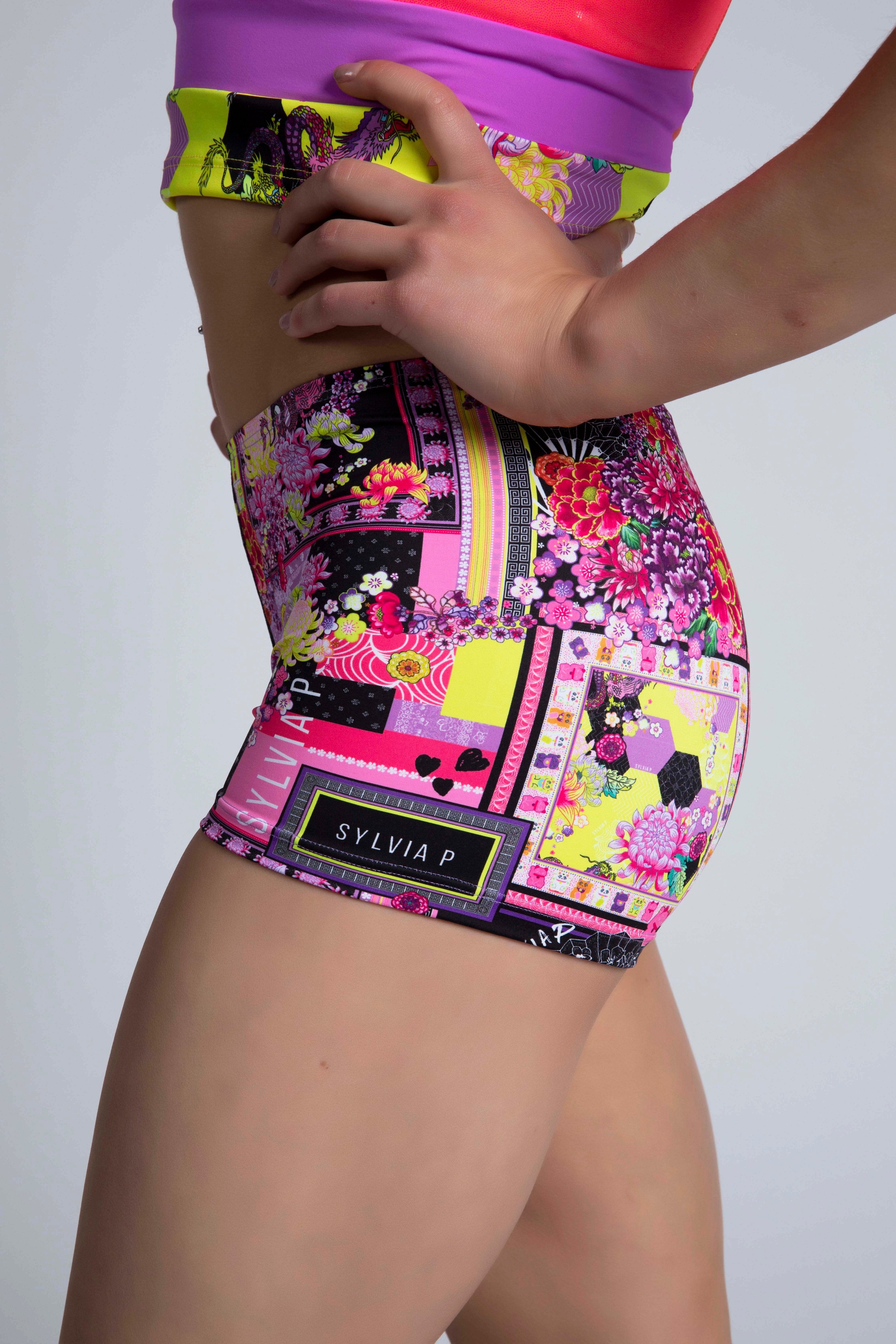 Origami Patchwork Short