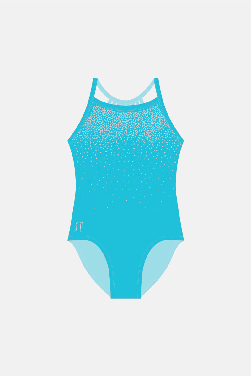 Girls Aqua Arella 2019 Leotard