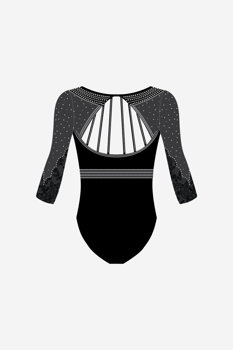Girls 3/4 Sleeve Leotard